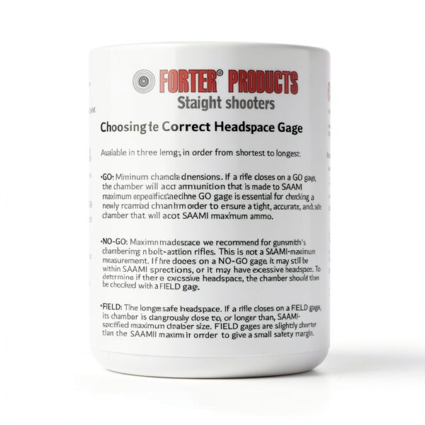 Forster Headspace Gauge 300 AAC Blackout Precision Machined-2