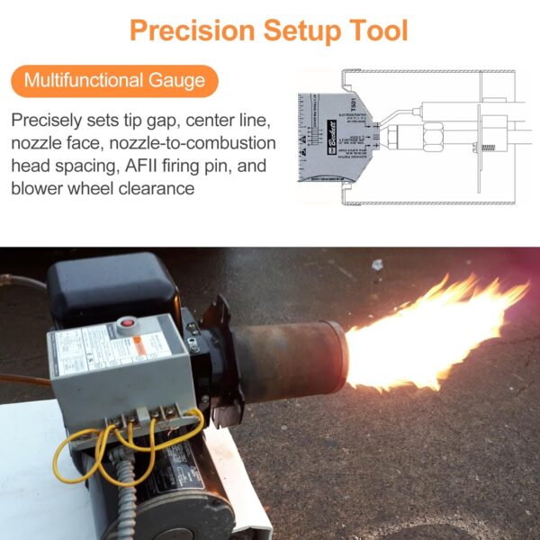 T501 Multipurpose Gauge QQZ Oil Burner Electrode Alignment-6