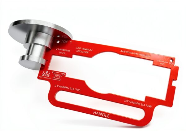 MetioKulto King Pin Gauge Standard Handle Anodized Aluminum-2