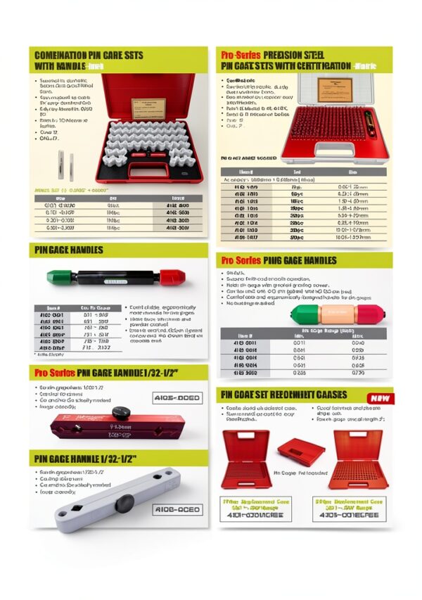 HHIP Pin Gauge Set Precision Tools Industrial Measurement-1