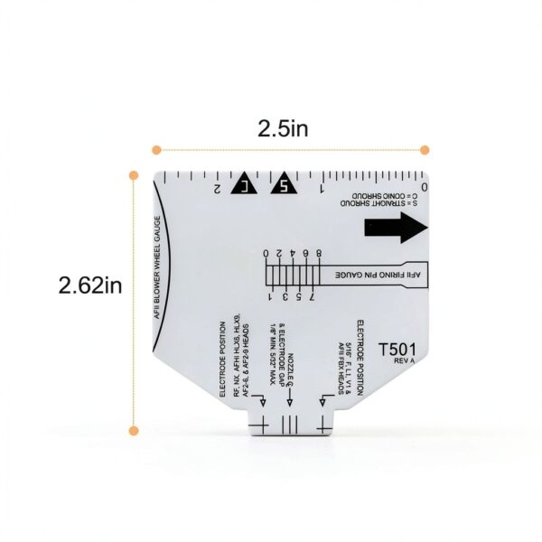T501 Multipurpose Gauge QQZ Oil Burner Electrode Alignment-1