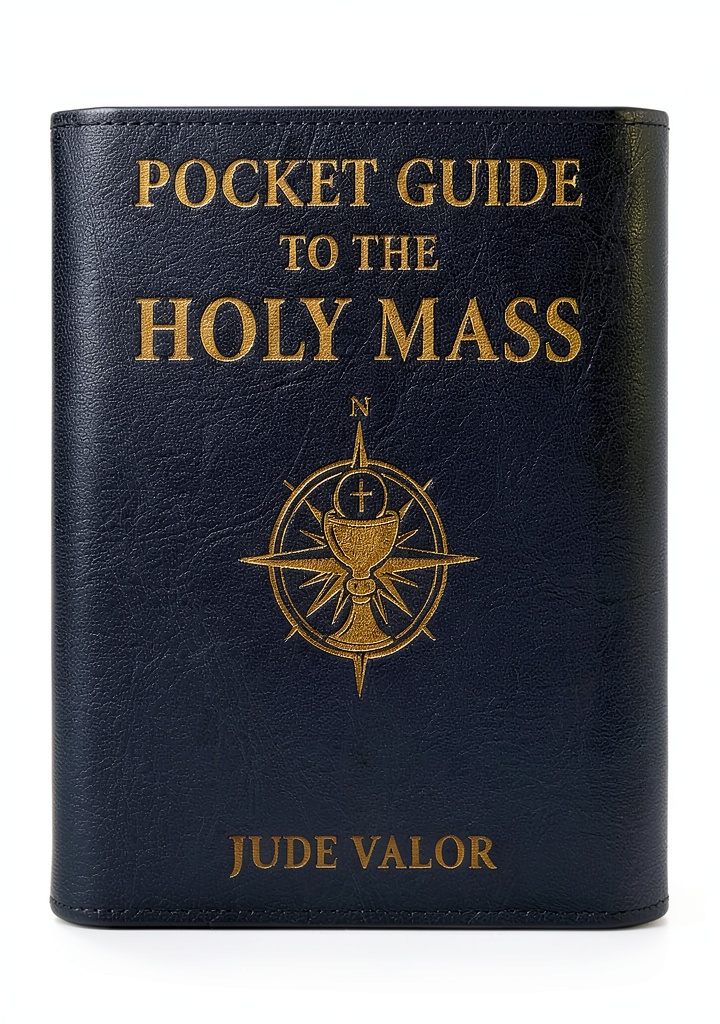 Pocket Guide for Catholics Kindle book open on tablet during morning prayer routine
