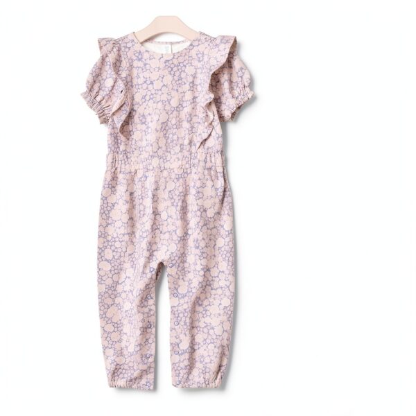 Amazon Essentials Baby Girls Romper Cotton Ruffles Sofia-2