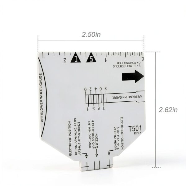 Beckett Burner Gauge T501 Multipurpose Precision Tool-1