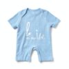 Jomixa Newborn Romper Soft Fabric Unisex Coming Home Outfit-5