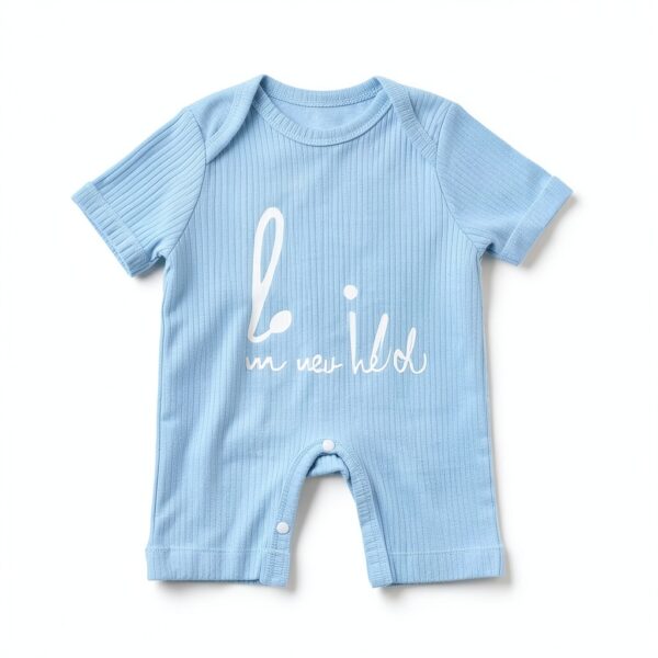 Jomixa Newborn Romper Soft Fabric Unisex Coming Home Outfit-5
