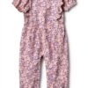 Amazon Essentials Baby Girls Romper Cotton Ruffles Sofia-0