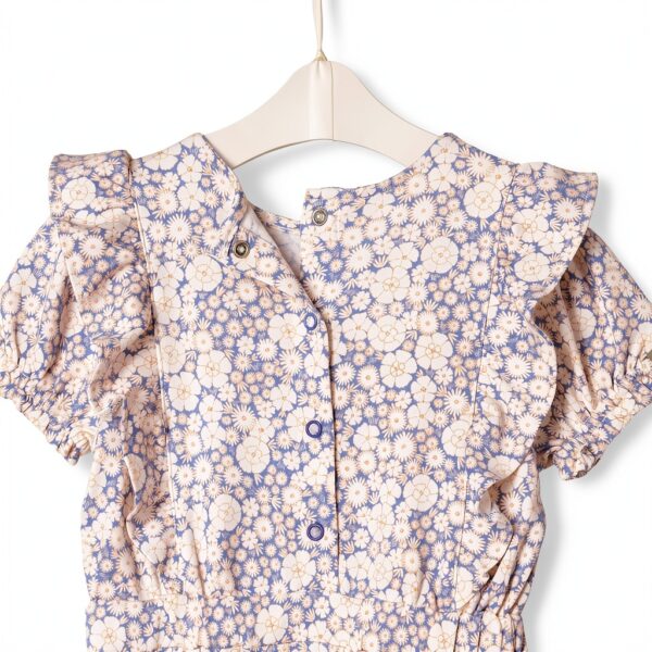 Amazon Essentials Baby Girls Romper Cotton Ruffles Sofia-4