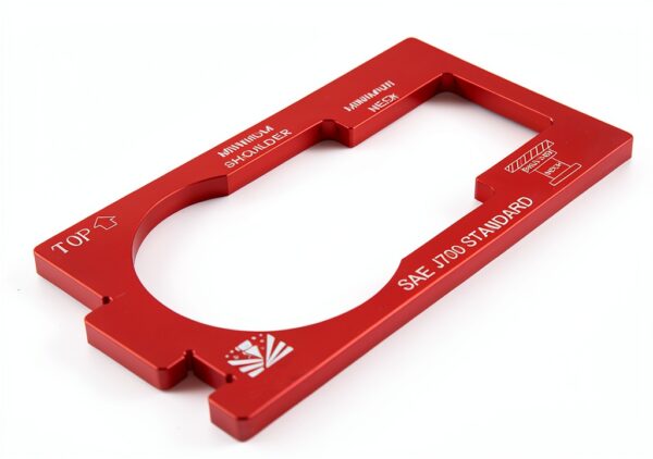 MetioKulto King Pin Gauge Compact Aluminum SAE J700-3