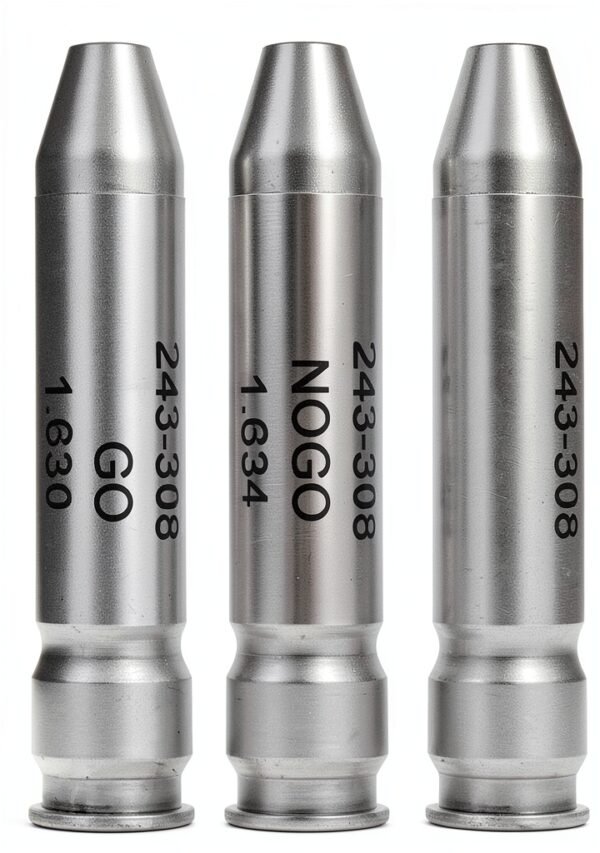 Forster Headspace Gauge Hardened Steel Rifle Chamber Tool-0