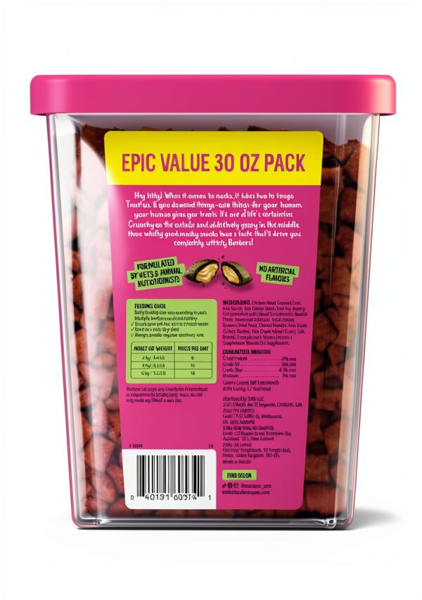 Catnip Bites ZURU Cat Treats Chicken Cheddar Flavor-1