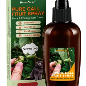 PawsGear Cat Training Spray Silvervine Extract Indoor Cats-0
