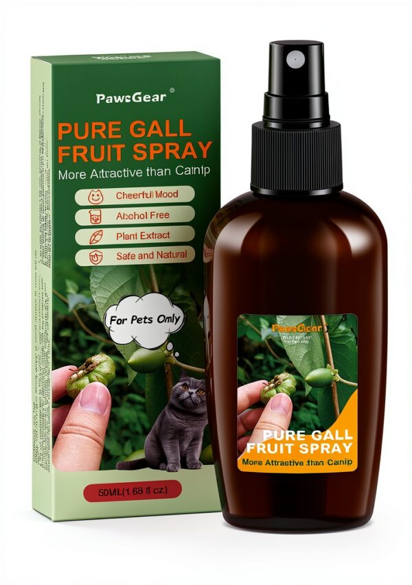 PawsGear Cat Training Spray Silvervine Extract Indoor Cats-0