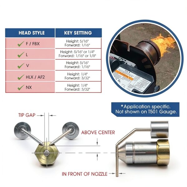 Feekoon T501 Multipurpose Gage HVAC Tool Precision Setup-4