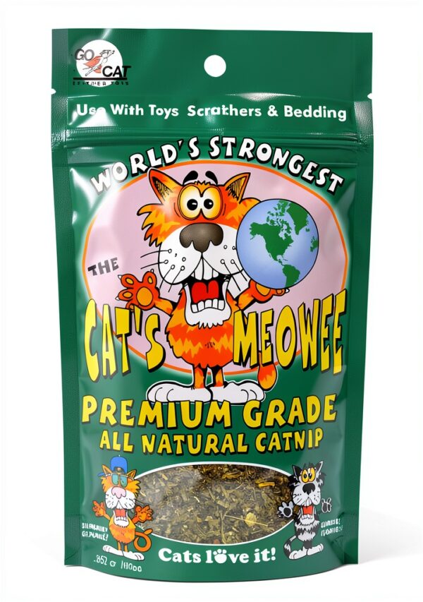 Catnip Toy The Cat's Meowee Small Cat Accessory-0
