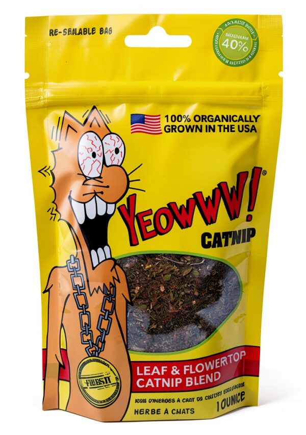 DuckyWorld Catnip for Cats Premium Leaf and Flower Top Blend-0