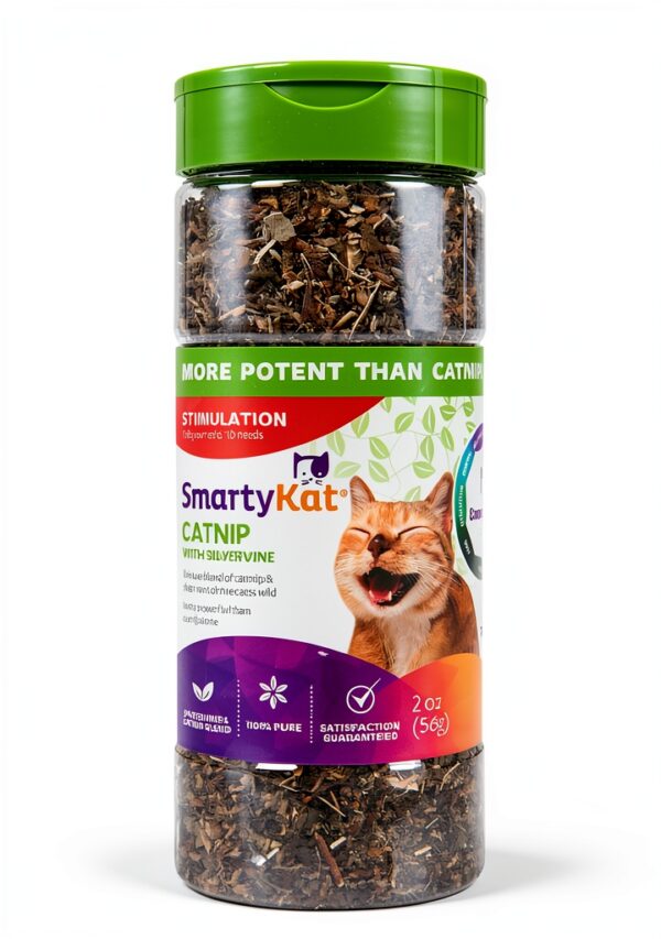 Catnip Silvervine Blend SmartyKat Cat Toy Enhancer-0