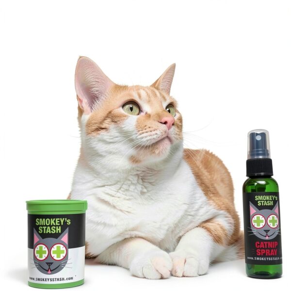 Smokey's Stash Organic Catnip Spray 2oz Fresh-2