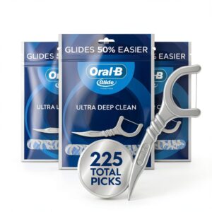 Oral-B CleanTech Mint Floss Picks – 50% Easier Glide, Model 1068810889-0
