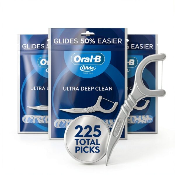 Oral-B CleanTech Mint Floss Picks – 50% Easier Glide, Model 1068810889-0