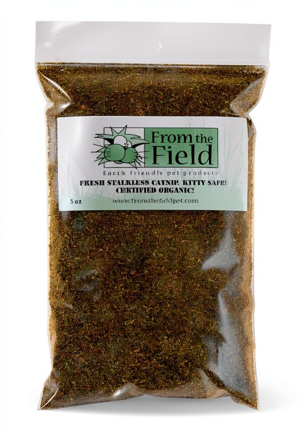 Catnip From The Field Green 3.5 Oz Medium Pack Fresh Potent Non Toxic-0