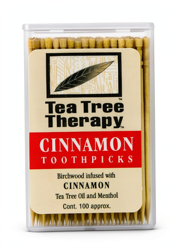 Tea Tree Therapy Toothbrush Birchwood Cinnamon with Menthol-0