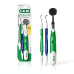 GUM Dental Cleaning Kit Professional Stainless Steel Tools with-0