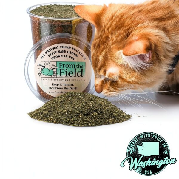 Catnip Fresh Potent From The Field Green Multiple Sizes 1 to 10 OZ-7