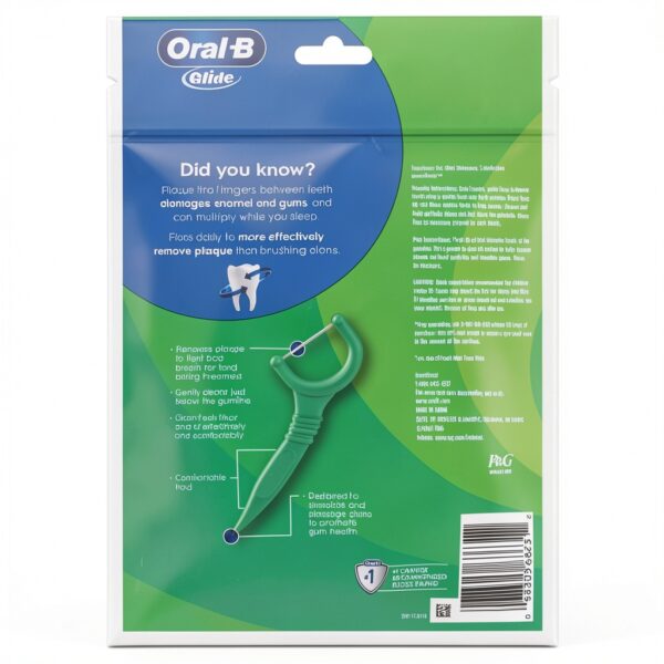 Oral-B Glide Mint Dental Floss Picks Long Lasting Scope Flavor 3 Pack-7